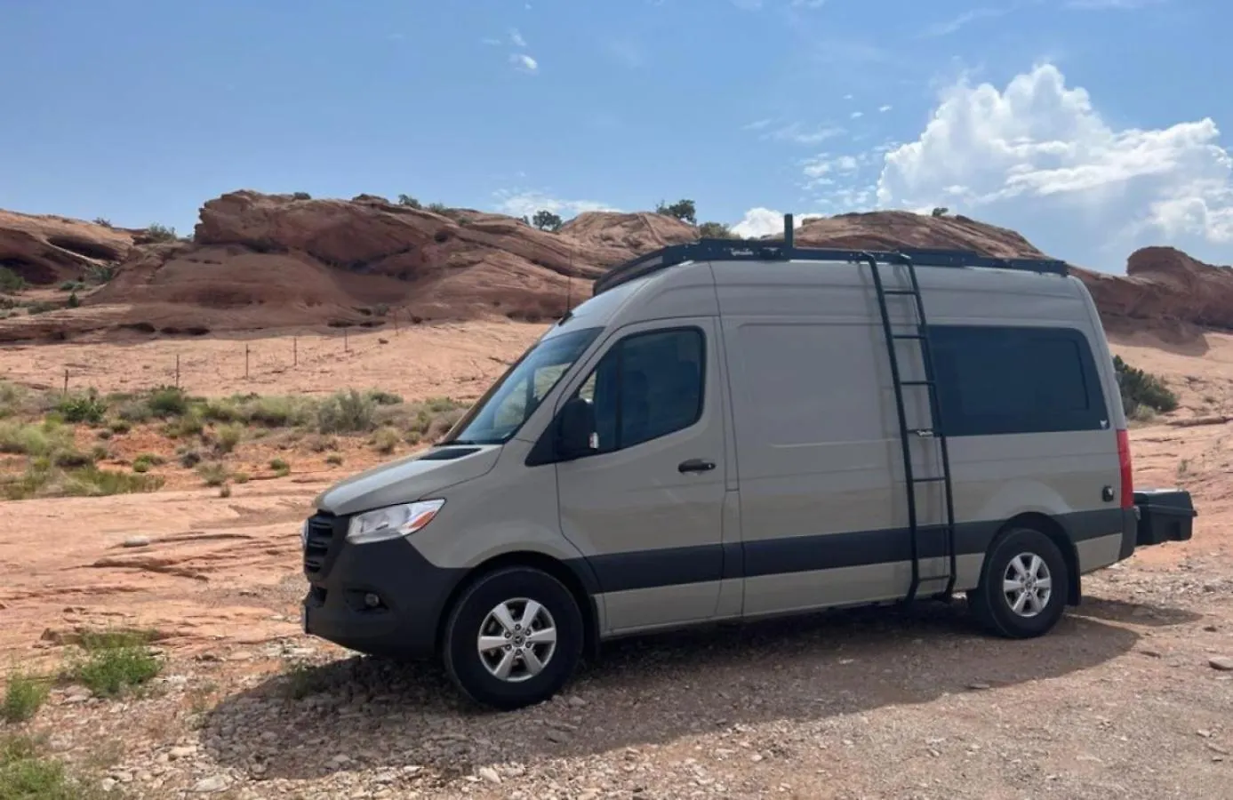 2022 Mercedes Campervan With Electric Bikes Las Vegas USA